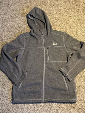 The North Face Gordon Lyons Sweater-Knit Zip Hoodie Jacket - Men’s M